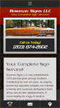 Mobile Screenshot of bowmansign.com